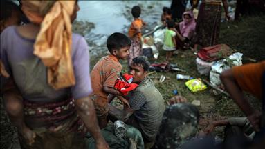People gathered in Washington to protest Myanmar