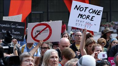 حفل تأبين لضحايا هجوم لاس فيغاس بمدينة شيكاغو الأمريكية