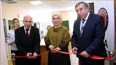 Emine Erdogan inaugure des projets de la TIKA en Ukraine