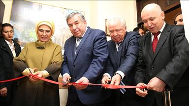 Emine Erdoğan Ukrayna'da TİKA projelerini açtı