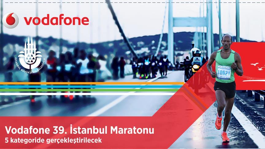 Vodafone 39. İstanbul Maratonu koşuluyor