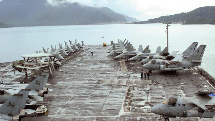 ВМС США и Южной Кореи проводят совместные учения