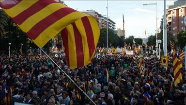 Catalans protest for release of 'political prisoners'