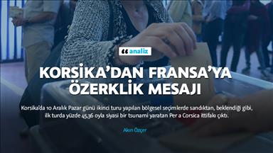 Korsika’dan Fransa’ya özerklik mesajı
