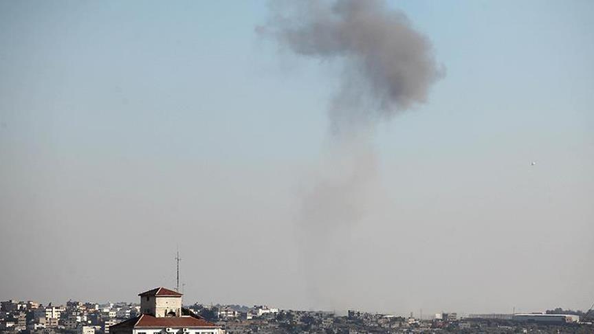 ВВС Израиля нанесли удар по военному объекту ХАМАС в Газе 