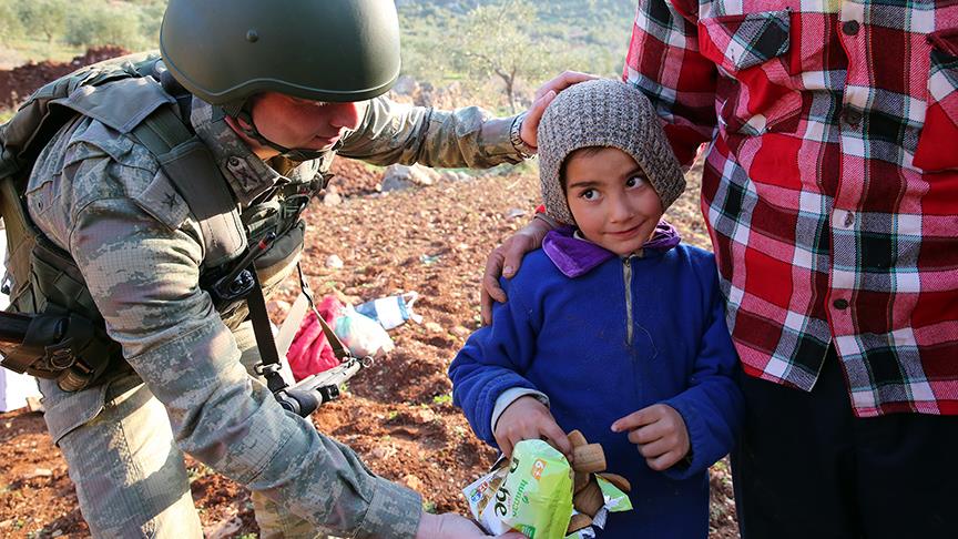 'Biz Türk askerinden memnunuz'