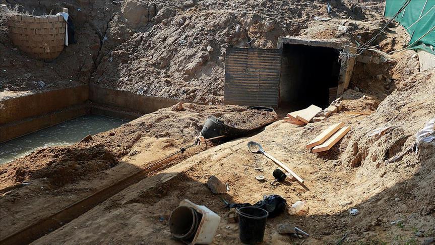 الجيش المصري يعلن تدمير نفق على حدود غزة