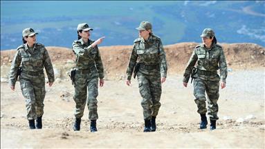 Perwira perempuan Turki mainkan peran penting Operasi Ranting Zaitun