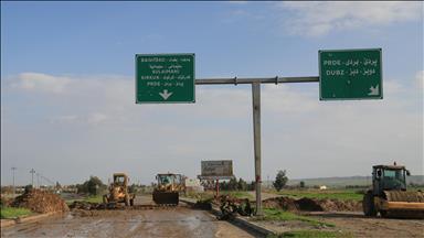 Li ser rêbeja Hewlêr-Kerkûkê astenga hendekê