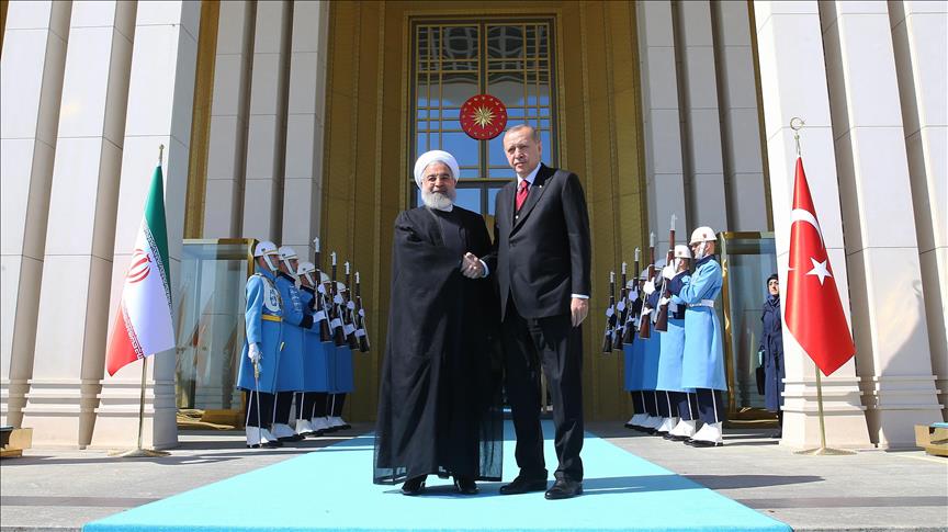 Erdoğan takon presidentin iranian Ruhani