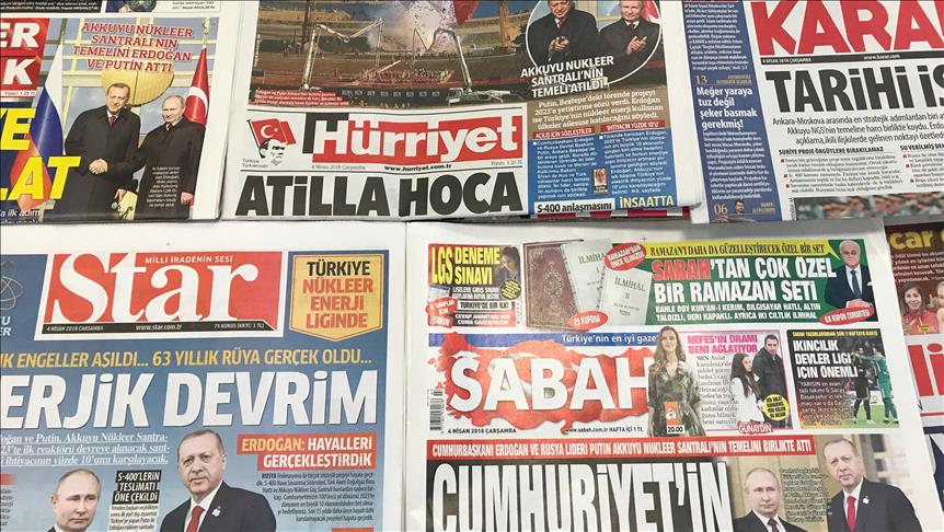 مهم‌ترین سرخط برخی روزنامه‌های امروز ترکیه