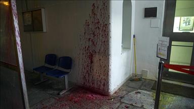 Atina'da Türk Konsolosluğuna boyalı saldırı