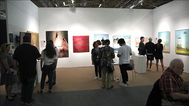 Türk sanatçıların eserlerini New York'ta tanıtıldı