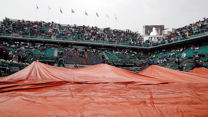 Fransa Açık'ta zorunlu ara