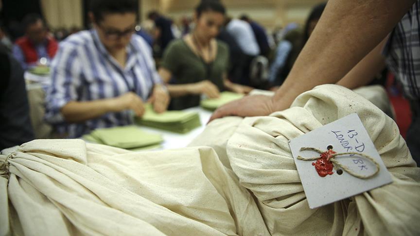 Yurt dışı oylarına üst düzey koruma 