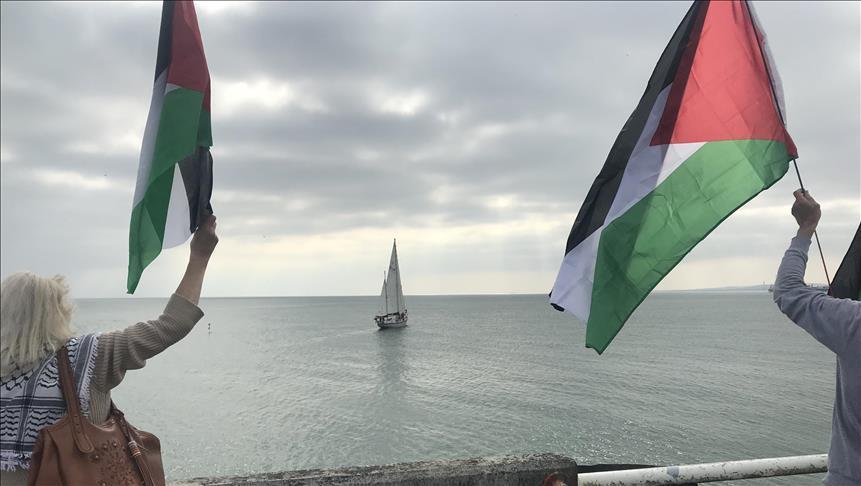 Kapal flotilla 'Freedom' capai Brighton, Inggris