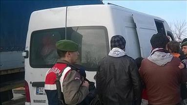 دستگیری 218 مهاجر غیرقانونی در ادرنه