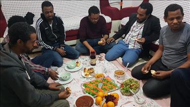 Ethiopians in Turkish capital break fast together