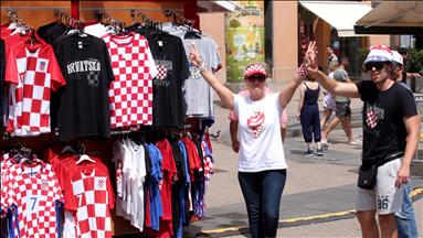 Hrvatska: Navijačka groznica pred utakmicu Hrvatska - Rusija