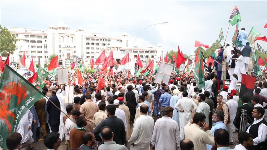 ادامه اعتراضات به نتایج انتخابات پارلمانی در پاکستان