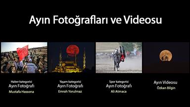 Ayın Fotoğrafları ve Videosu belli oldu