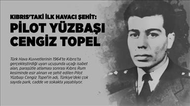 Kıbrıs'taki ilk havacı şehit: Pilot Yüzbaşı Cengiz Topel