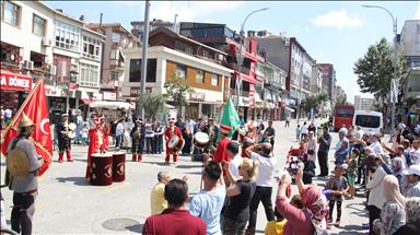 Her cuma namazı öncesi mehter konseri  