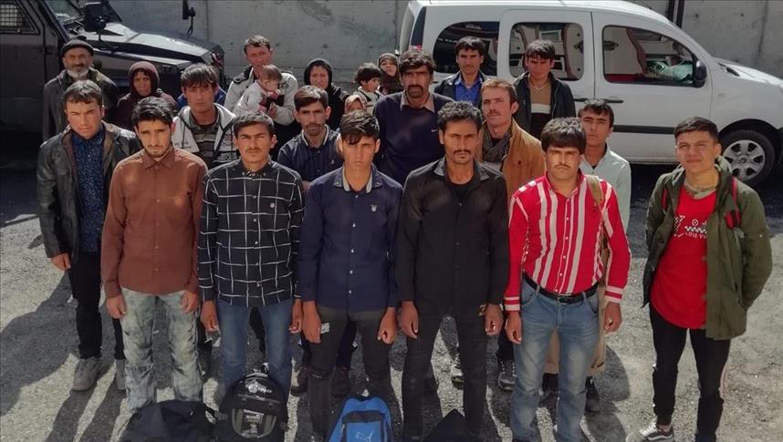 دستگیری 24 مهاجر افغان در وان ترکیه