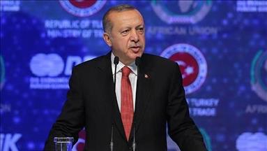 بانگەوازی ئەردۆغان بۆئەفریقا سەبارەت بەبازرگانیکردن بە دراوی نیشتمانی 