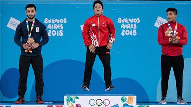 Arjantin'de milli sporculardan biri altın 2 madalya