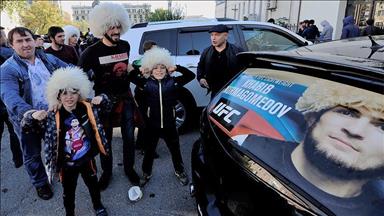 Путин встретился с Хабибом Нурмагомедовым