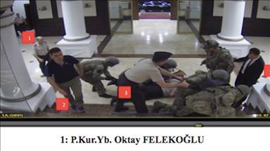 Orgeneralin alıkonulduğunu anlayamamış 