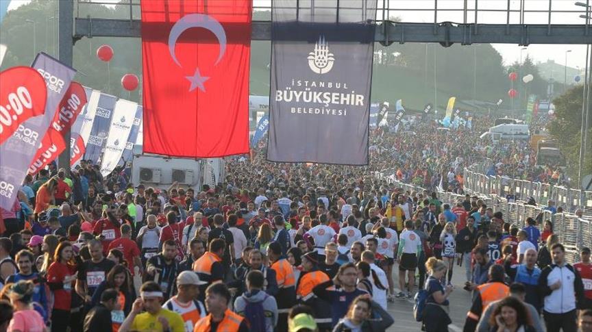 تركيا.. انطلاق ماراثون "فودافون إسطنبول"