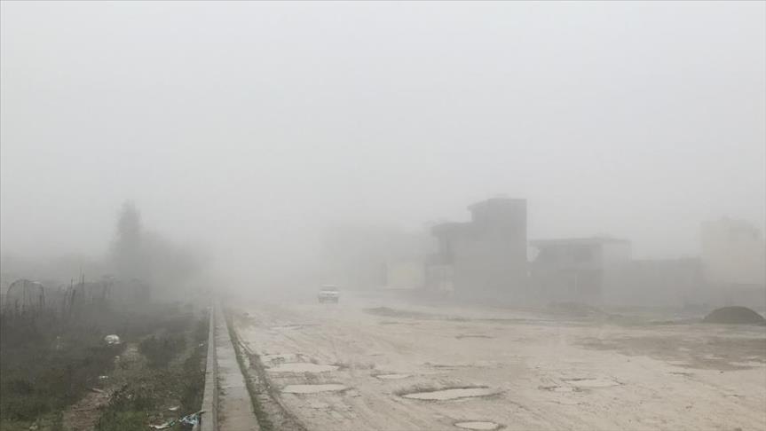 سلێمانی.. بەردەوامی تەمومژ 