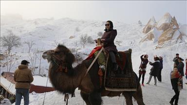 Kapadokya'da yeni yıl yoğunluğu 