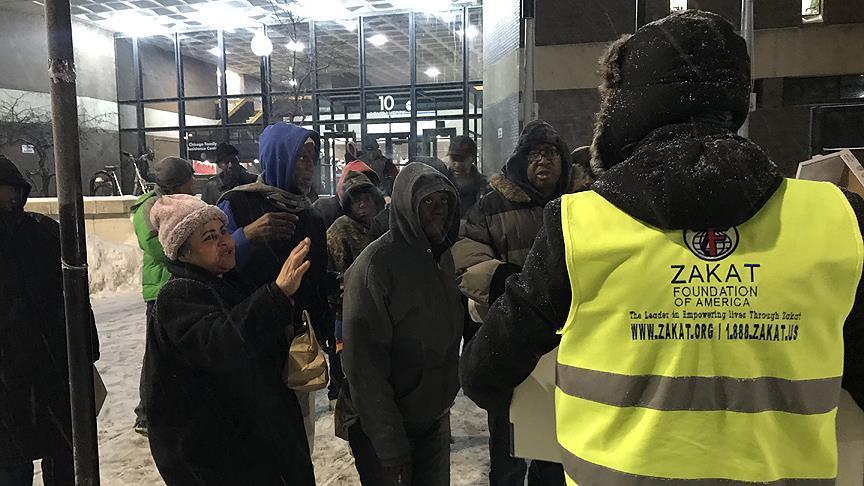 وه‌قفی زه‌كاتی ئه‌مریكا هاوكاری بێنه‌وایانی شیكاگۆی كرد