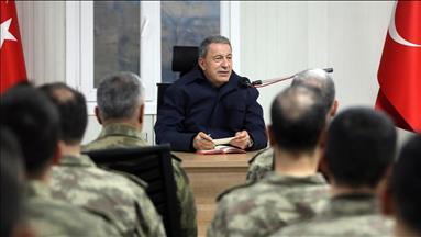 Defense minister vows to fight terrorism until the end