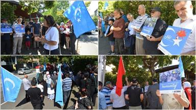 Australia: Protests held against China's Uyghur policy