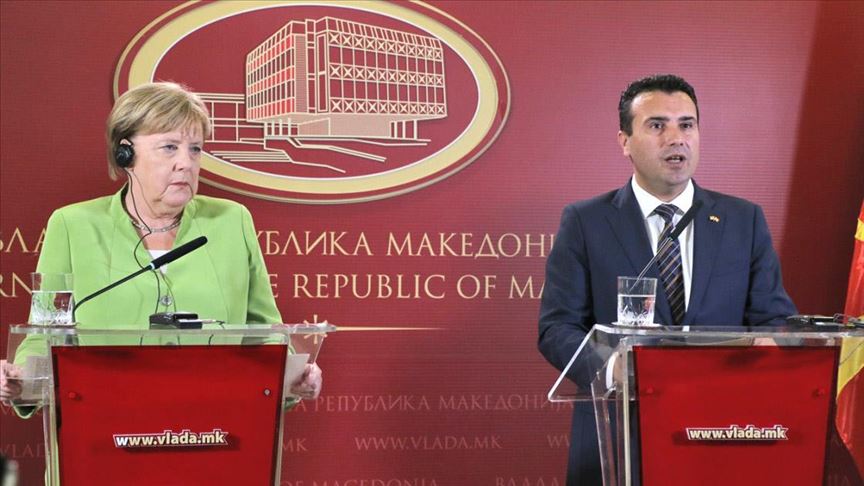 Телефонски разговор меѓу Заев и Меркел