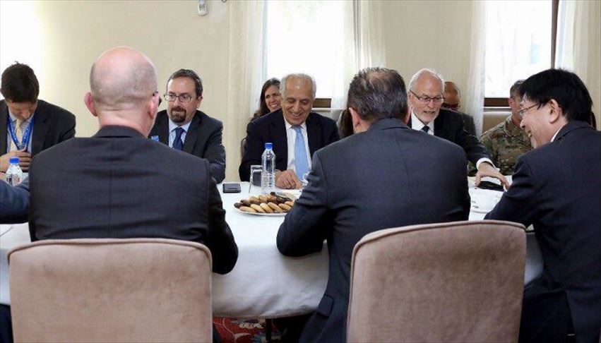 دیدار خلیل‌زاد با سفرای کشورهای عضو ناتو در کابل