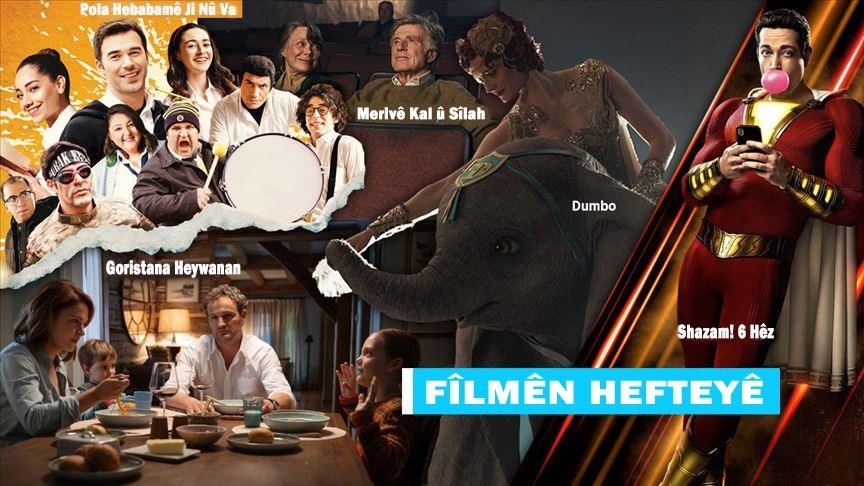 Vê hefteyê 7 fîlm ketin vîzyonê