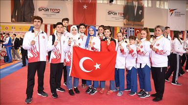 Türkiye tekvandoda Avrupa şampiyonu