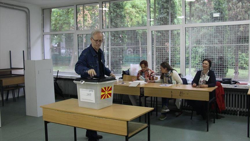 North Macedonia ends voting in presidential runoff