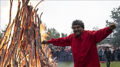 Edirne'de 'Kakava ateşi' yandı