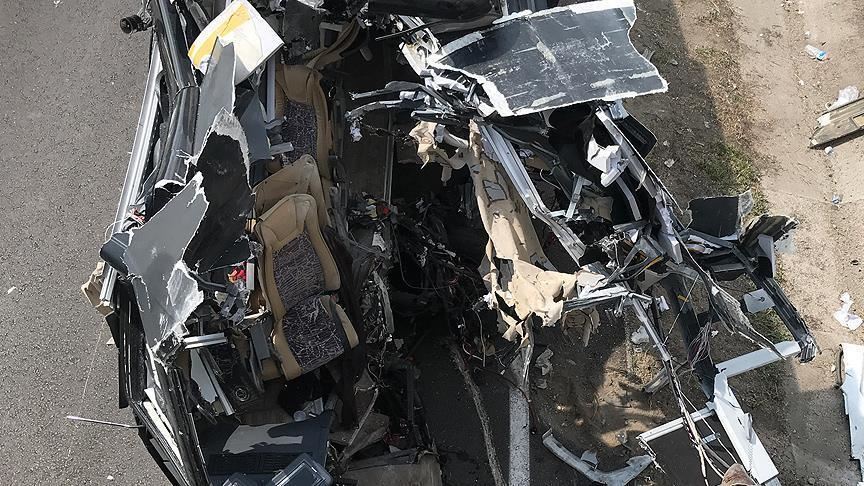 مصرع 17 شخصا إثر تعرض حافلة عُمانية لحادث سير بدبي