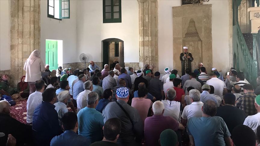 Hala Sultan'a ziyaretçi akını