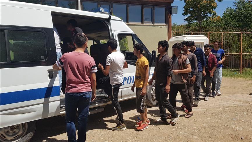 دستگیری 24 مهاجر غیرقانونی در کرکلارایلی ترکیه