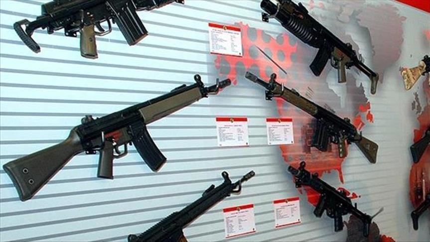 Polisi Afrika Selatan temukan gudang senjata ilegal 