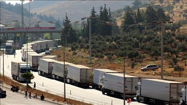 Cilvegözü Sınır Kapısı'nda tır yoğunluğu 