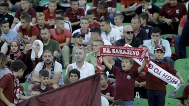 Anadolu Agency sponsors Bosnian champions Sarajevo